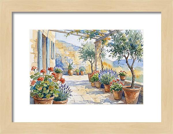 Patio Garden Serenity