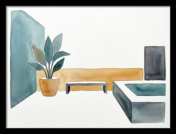 Patio Landscape Serenity