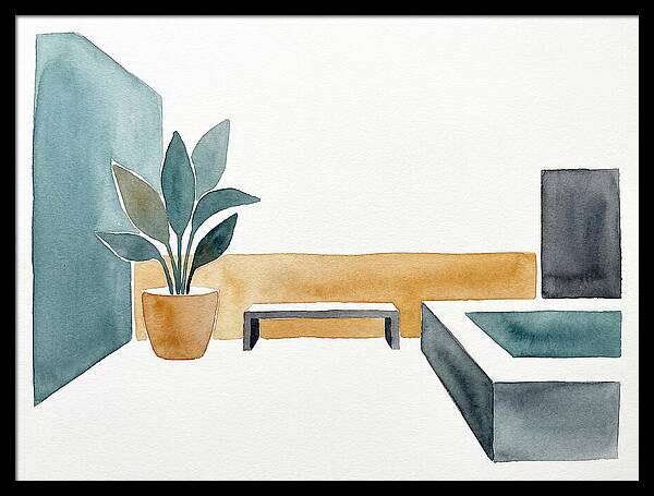 Patio Landscape Serenity