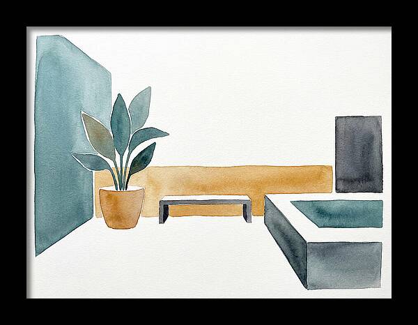 Patio Landscape Serenity