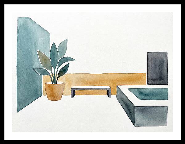Patio Landscape Serenity