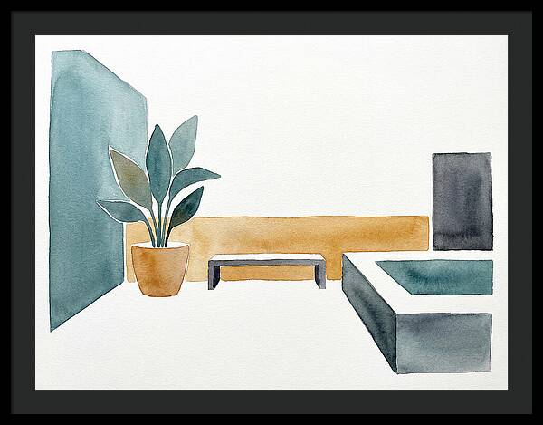 Patio Landscape Serenity
