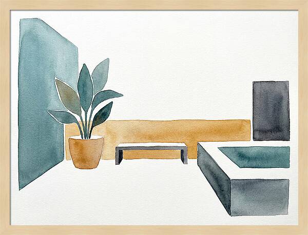Patio Landscape Serenity