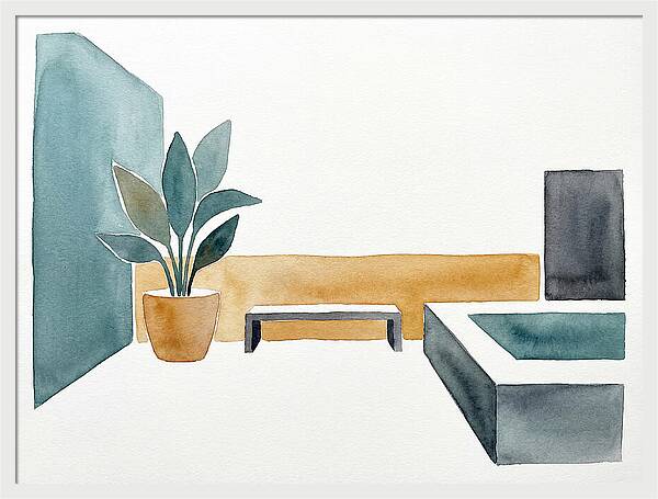 Patio Landscape Serenity