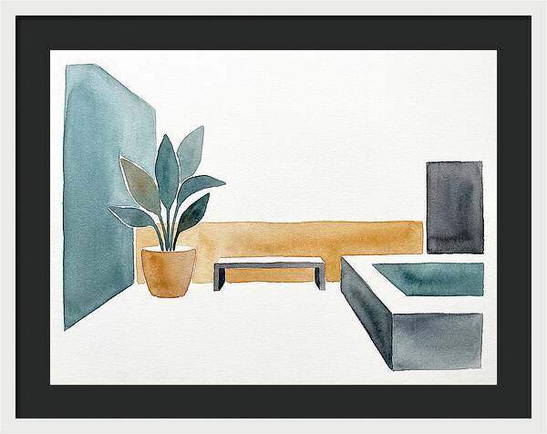 Patio Landscape Serenity