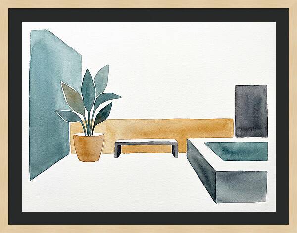 Patio Landscape Serenity
