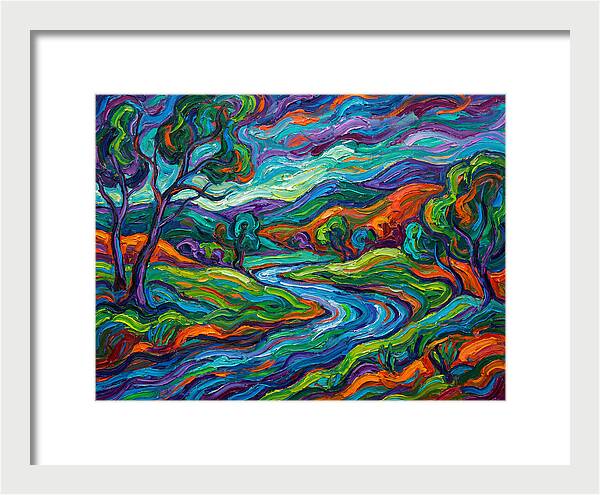 Peaceful Expressionist Landscape
