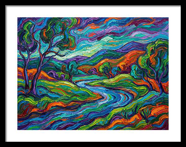 Peaceful Expressionist Landscape