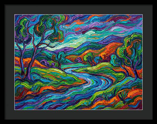 Peaceful Expressionist Landscape