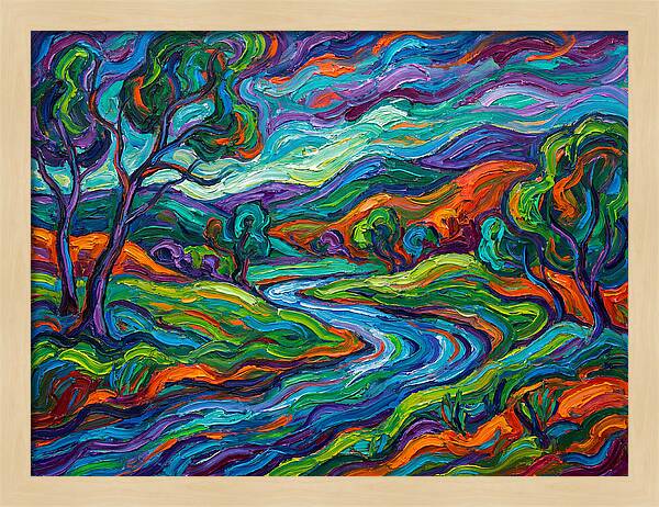 Peaceful Expressionist Landscape