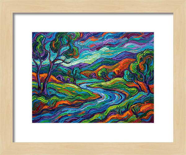 Peaceful Expressionist Landscape