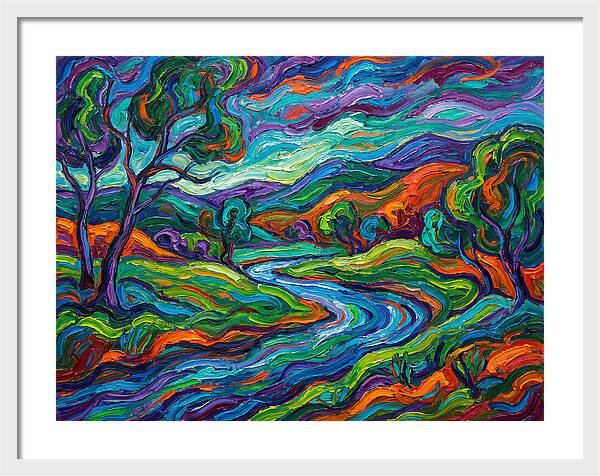 Peaceful Expressionist Landscape