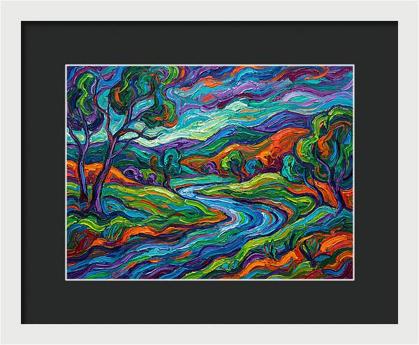 Peaceful Expressionist Landscape