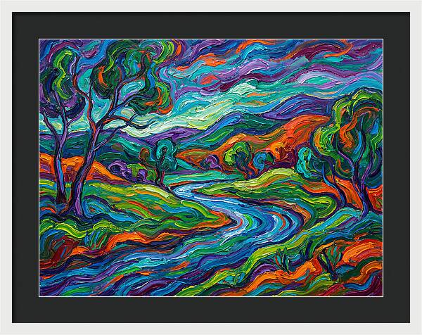 Peaceful Expressionist Landscape