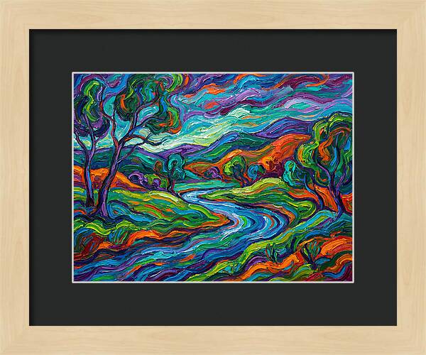 Peaceful Expressionist Landscape