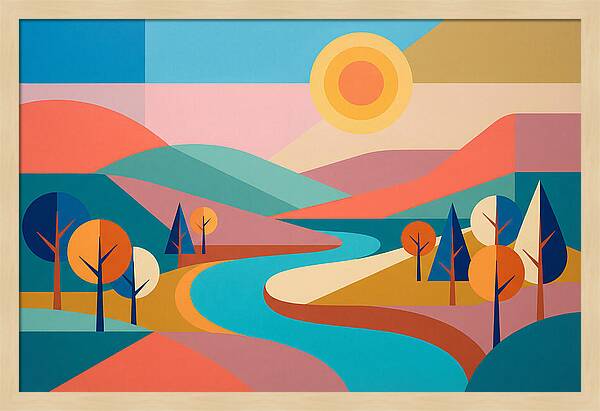 Peaceful Landscape Harmony