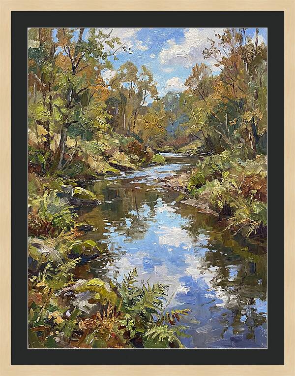 Peaceful Reflections On Water