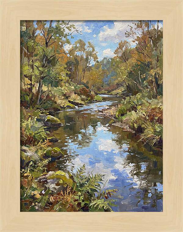 Peaceful Reflections On Water