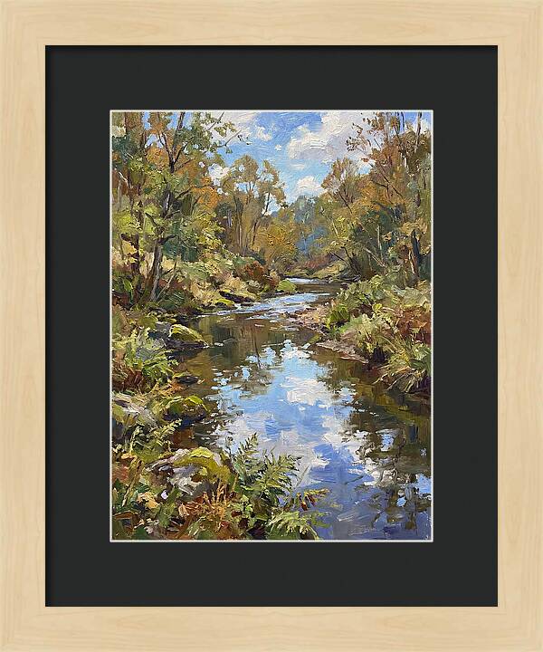Peaceful Reflections On Water