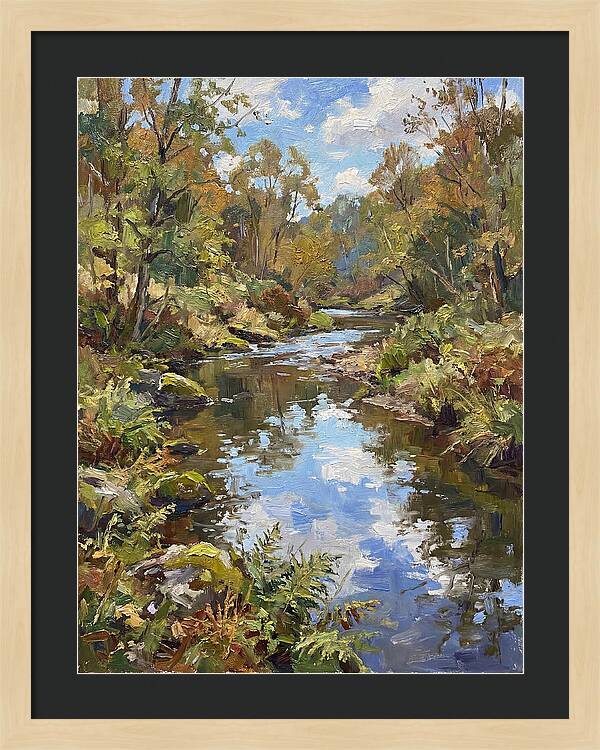 Peaceful Reflections On Water