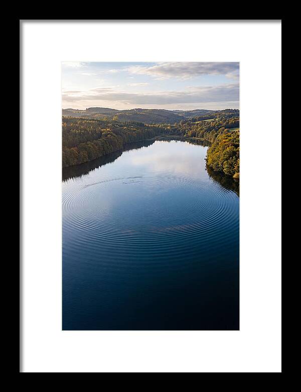 Peaceful Ripples Across Water