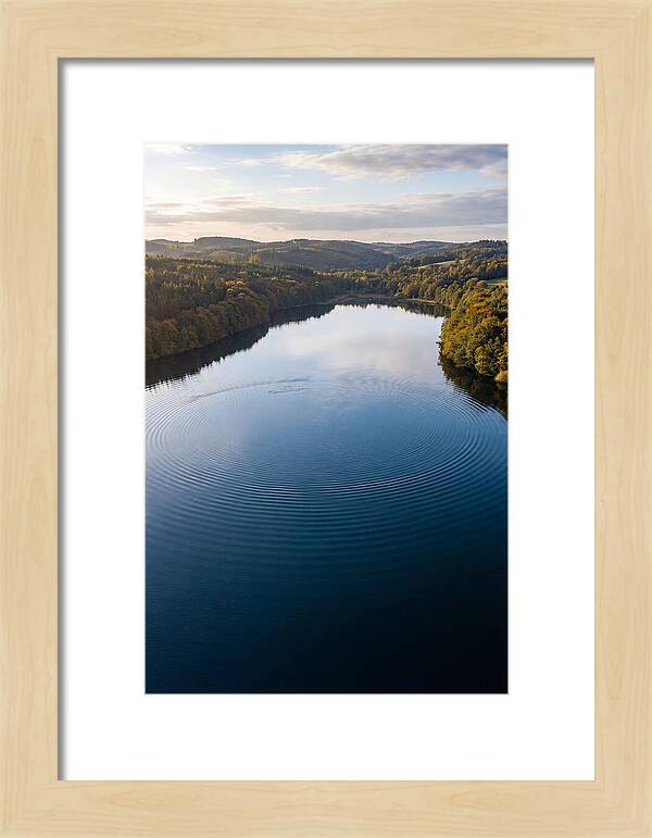 Peaceful Ripples Across Water