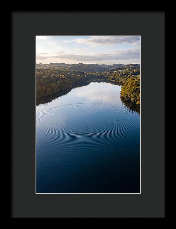 Peaceful Ripples Across Water