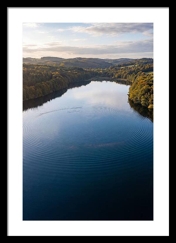 Peaceful Ripples Across Water