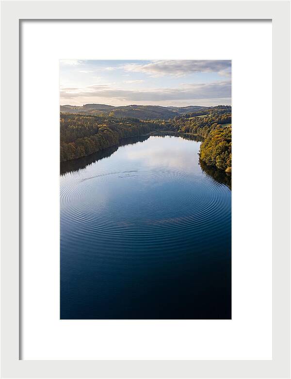 Peaceful Ripples Across Water