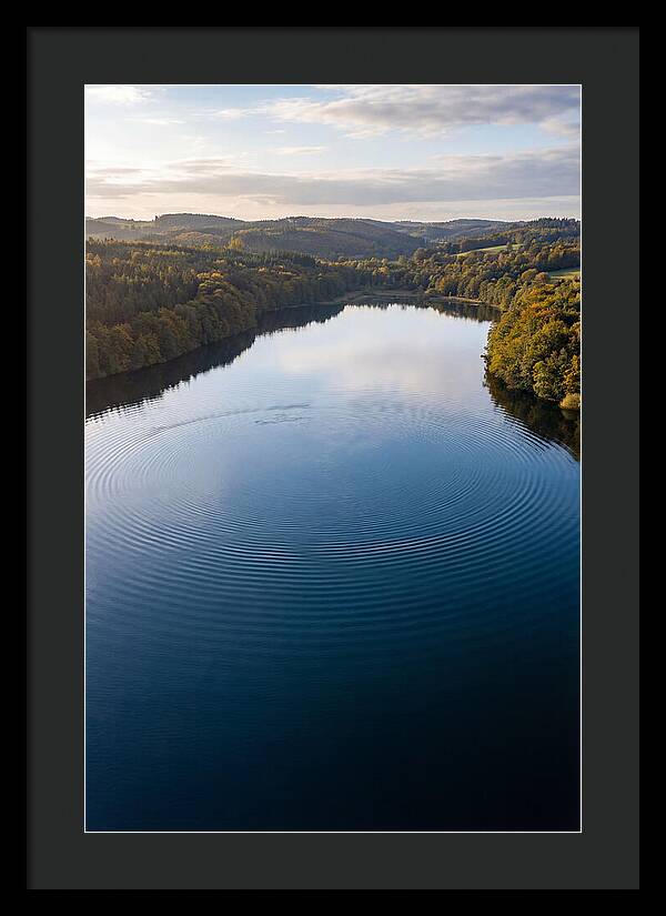 Peaceful Ripples Across Water