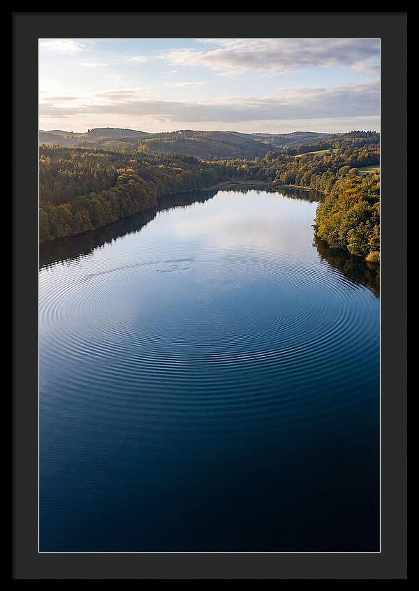 Peaceful Ripples Across Water