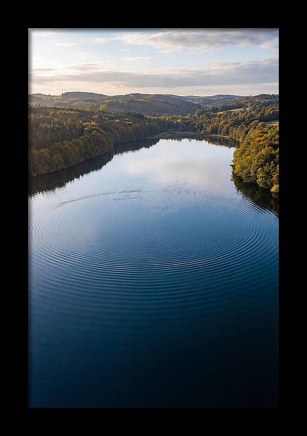 Peaceful Ripples Across Water