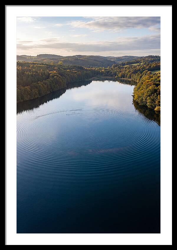 Peaceful Ripples Across Water