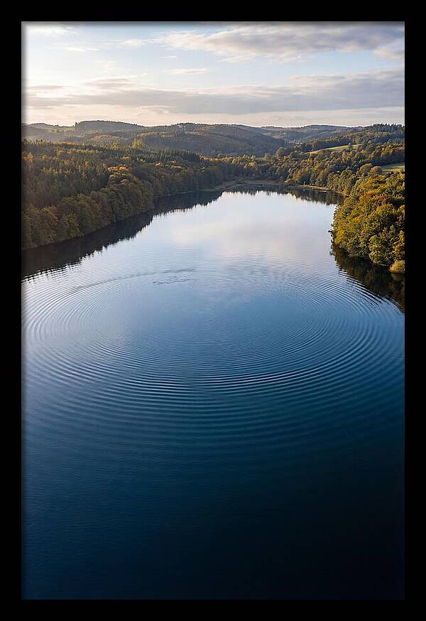 Peaceful Ripples Across Water
