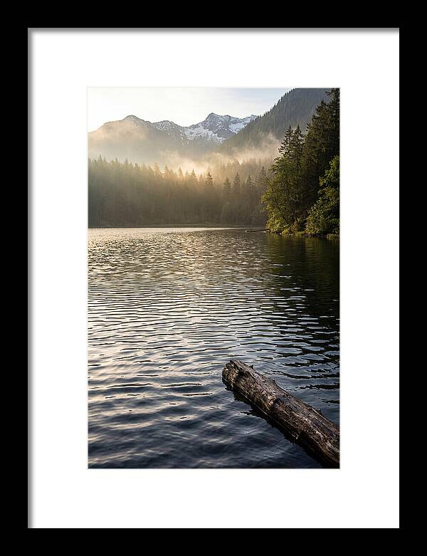 Peaceful Ripples Over Water