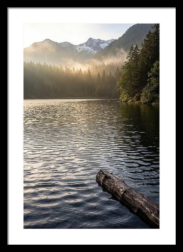 Peaceful Ripples Over Water