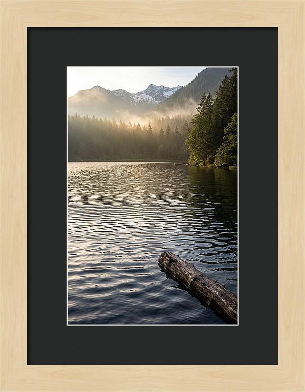 Peaceful Ripples Over Water