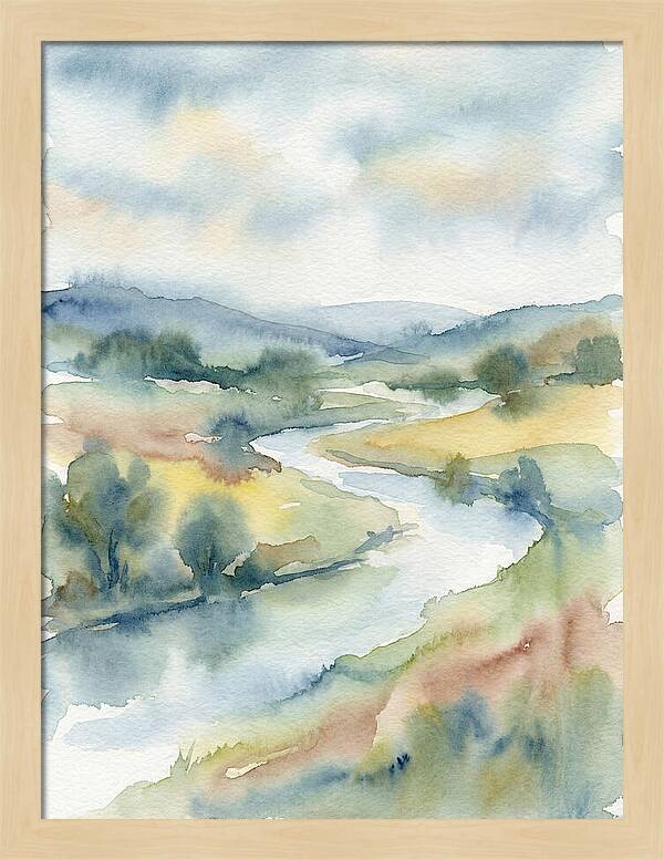 Peaceful River Landscape