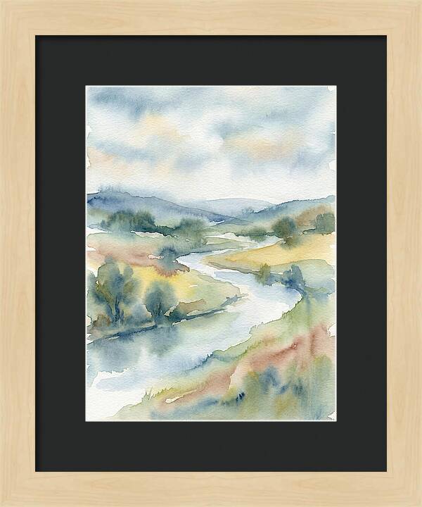 Peaceful River Landscape