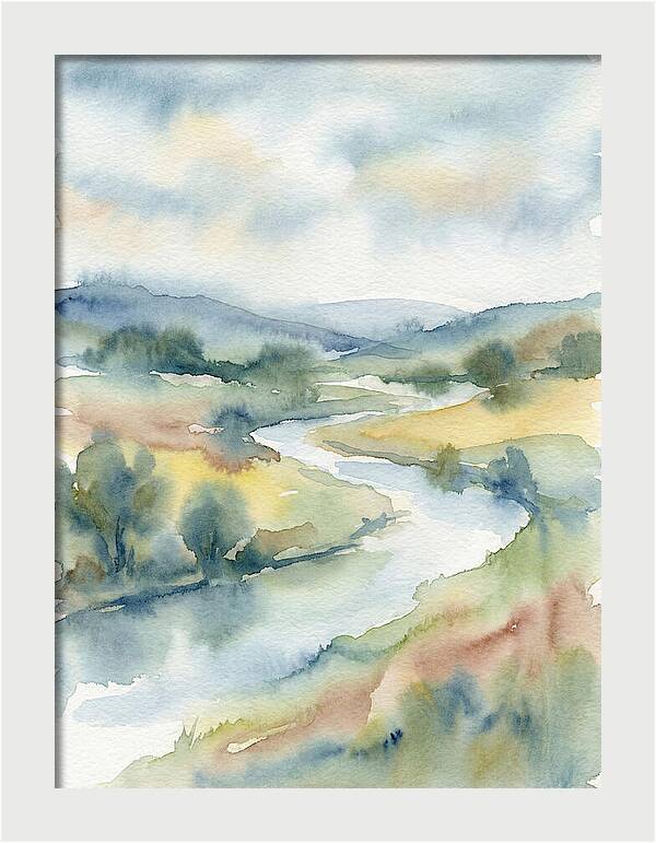Peaceful River Landscape