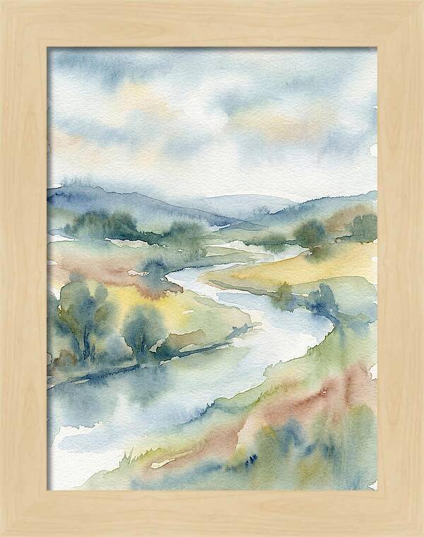 Peaceful River Landscape