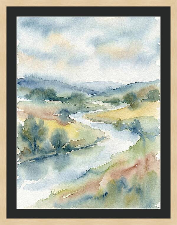 Peaceful River Landscape