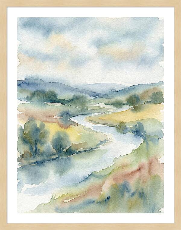 Peaceful River Landscape