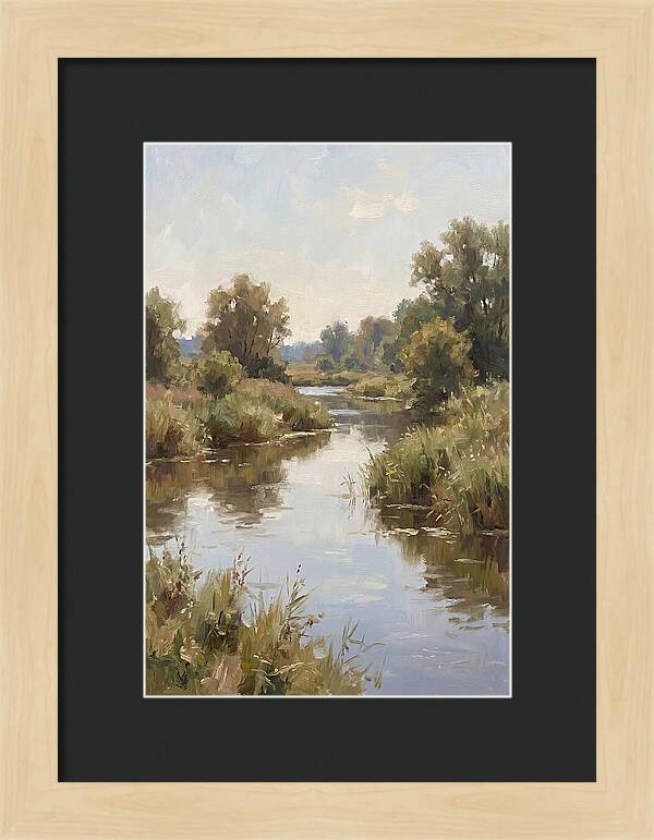 Peaceful River Reflections