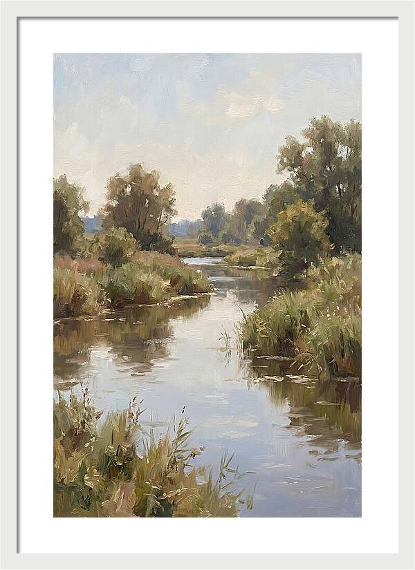 Peaceful River Reflections