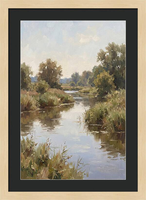 Peaceful River Reflections