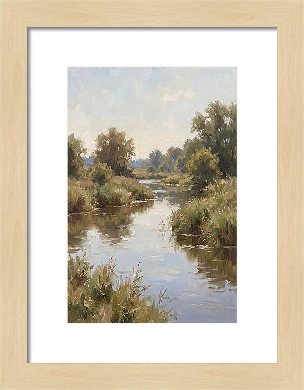 Peaceful River Reflections