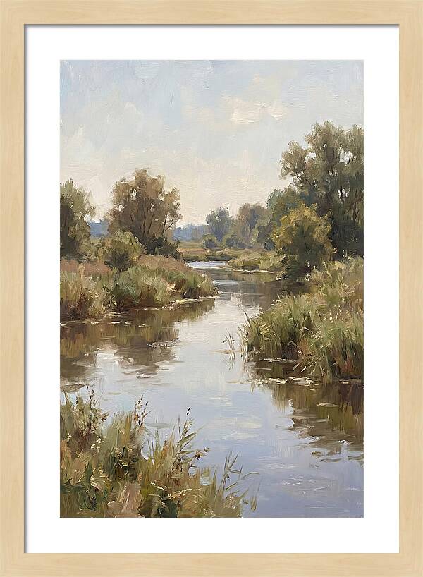 Peaceful River Reflections