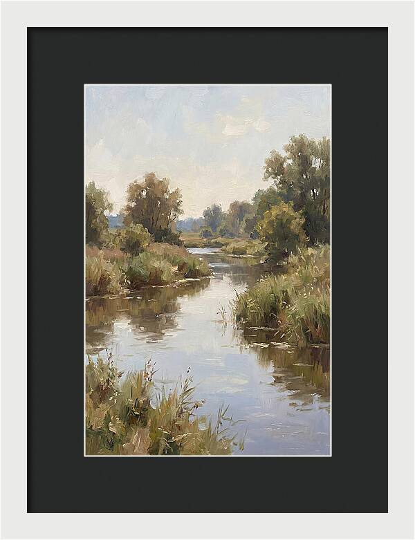 Peaceful River Reflections