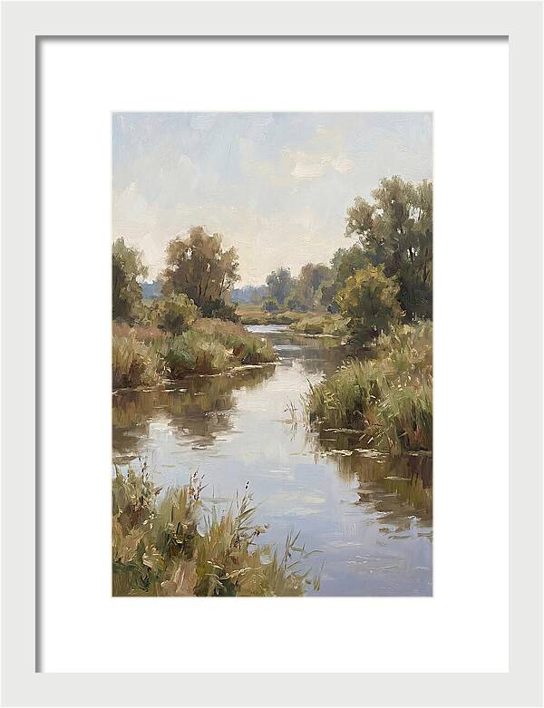 Peaceful River Reflections